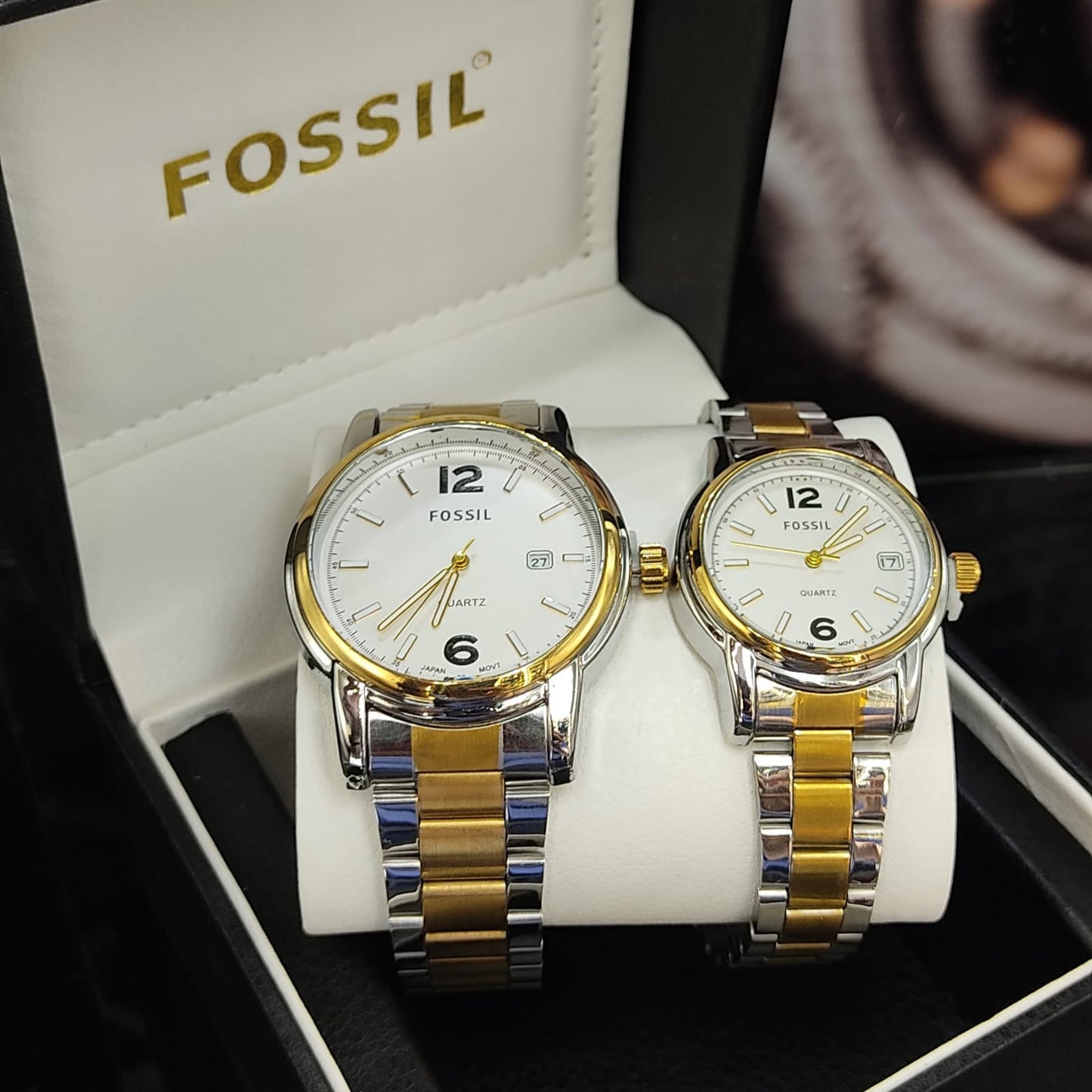 RELOJ PAREJA FOSSIL