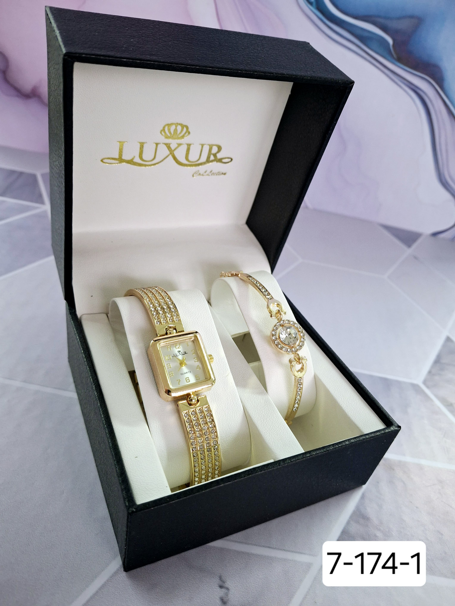 Reloj Luxur Pulsera Estuche Dama