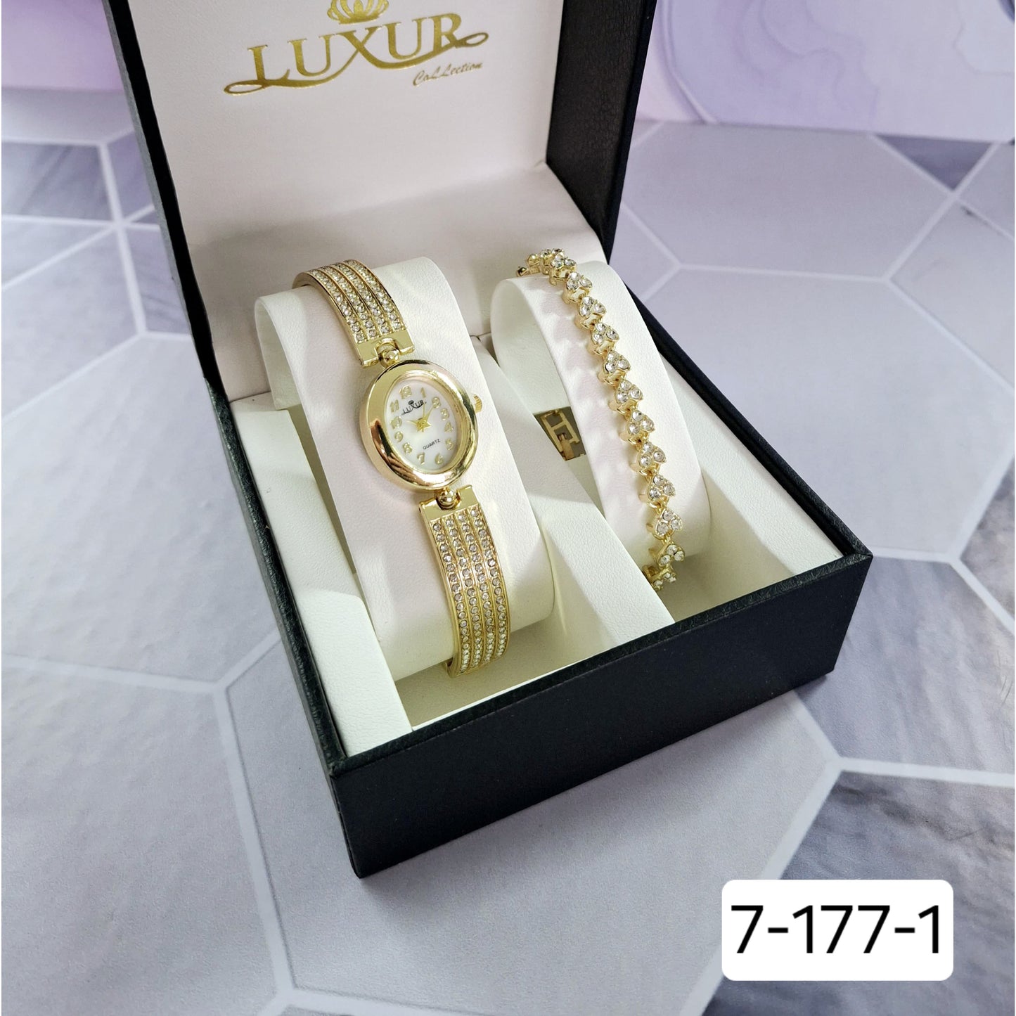 Reloj Luxur Pulsera Estuche Dama